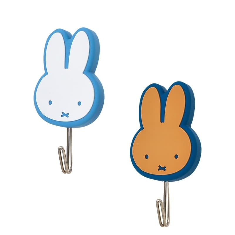 日本米飛兔Miffy&梅蘭妮橡膠掛勾(2入)